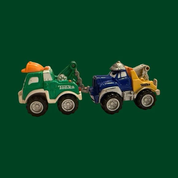 8 Tonka Lil Chuck and Friends Diecast Vehicles Construction Hasbro Maisto 3” A16 - Picture 14 of 16